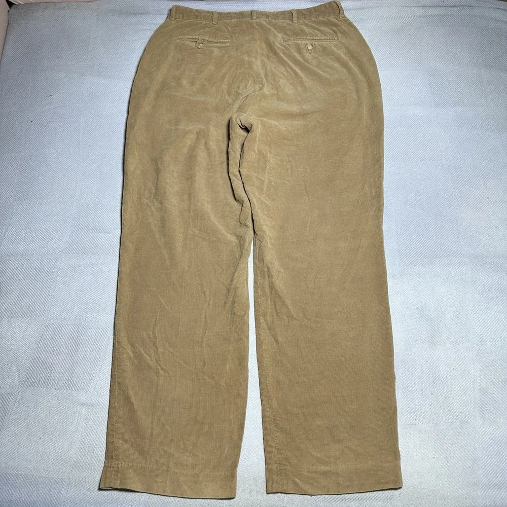 Ralph Lauren Polo Golf‎ Brown Corduroy Pants Mens Size 35x32** Casual Stretch